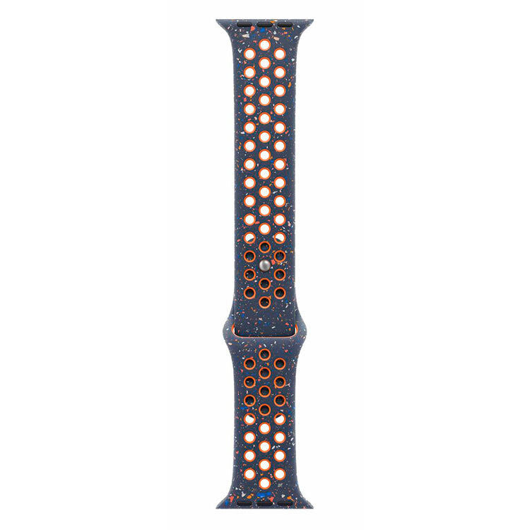 Apple MYLC3ZM/A Intelligentes tragbares Accessoire Band Blau, Orange Fluor-Elastomer