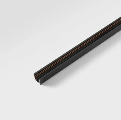 Modulares Pista-Schienenprofil 48V, Oberflächenprofil 1 m, schwarze Struktur 13410032 - Compridis