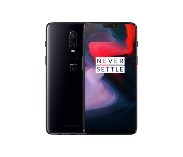 OnePlus 6 15,9 cm (6.28") Dual-SIM 4G USB Typ-C 6 GB 64 GB 3400 mAh Schwarz