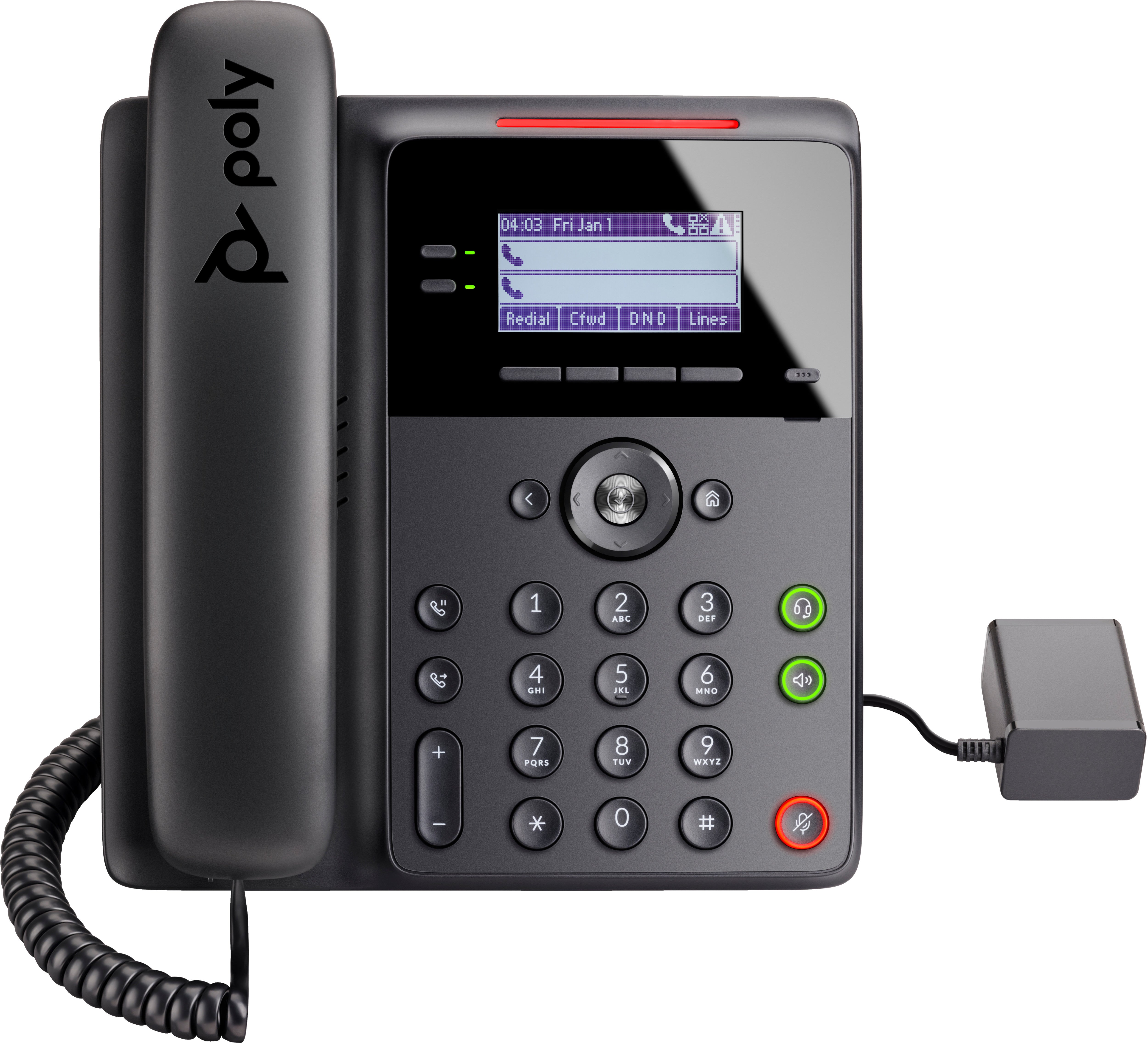 Poly Edge B20 IP Telefon und PoE-fähig