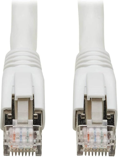 TRIPP - LITE CAT8 25G/40G - zertifiziertes snagless-geschirmtes Ethernetkabel weiß N272 - 006 - WH - Compridis