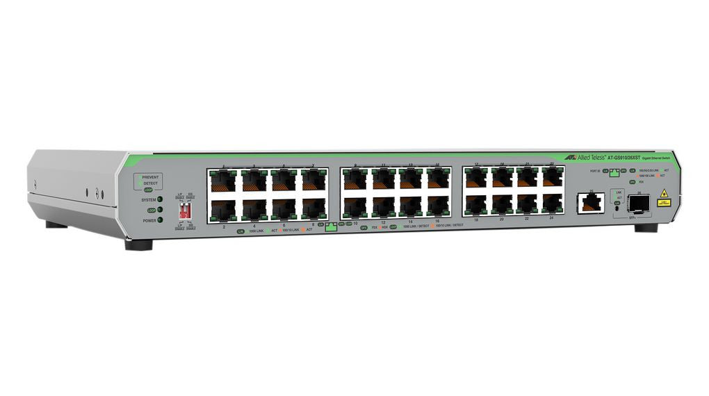 Allied Telesis AT-GS910/26XST-50 Netzwerk-Switch Unmanaged 10G Ethernet (100/1000/10000) Grau AT-GS910/26XST-50