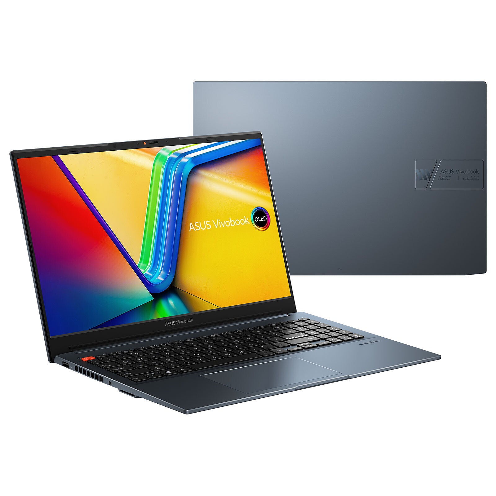 ASUS Vivobook Pro 15 OLED H6502VJ-MA148X Intel® Core™ i5 i5-13500H Laptop 39,6 cm (15.6") 3K 16 GB DDR4-SDRAM 512 GB SSD NVIDIA GeForce RTX 3050 Wi-Fi 6E (802.11ax) Windows 11 Pro Blau