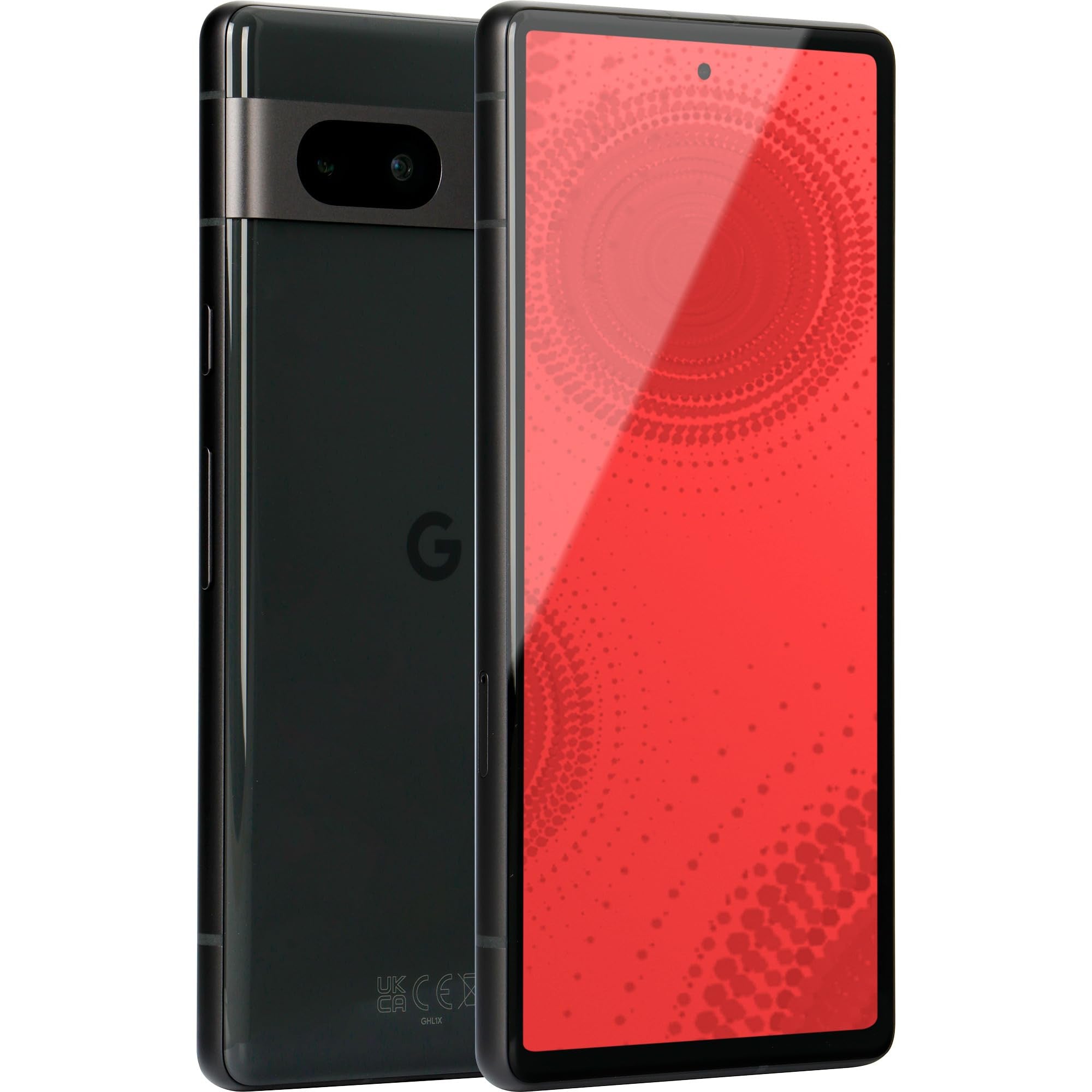 Google Pixel 7a 15,5 cm (6.1") Dual-SIM Android 13 5G USB Typ-C 8 GB 128 GB 4385 mAh Schwarz GA03694-GB