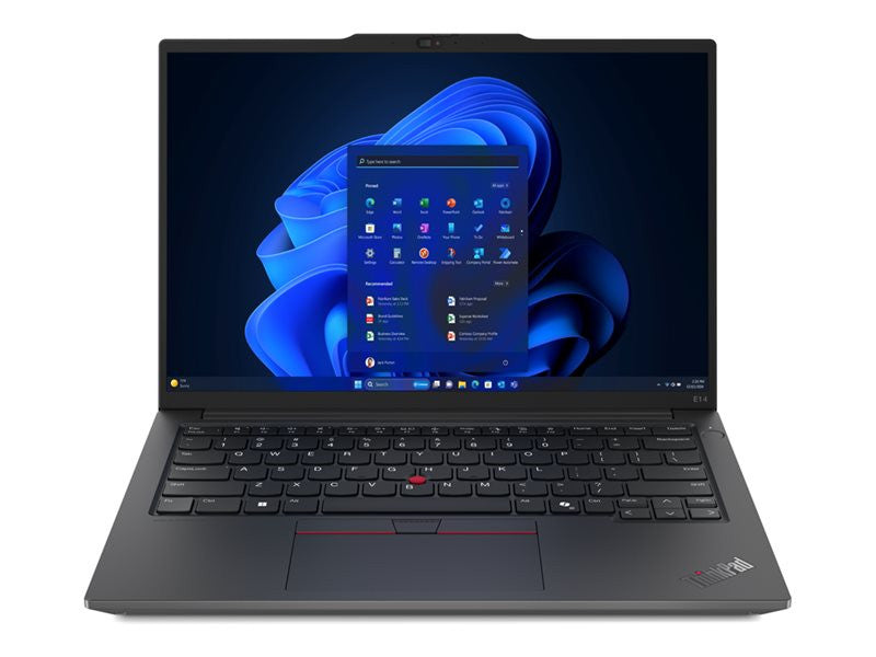 Lenovo ThinkPad E14 Gen 6 (Intel) Intel Core Ultra 7 155H Laptop 35,6 cm (14") WUXGA 16 GB DDR5-SDRAM 512 GB SSD Wi-Fi 6E (802.11ax) Windows 11 Pro Belgisch Schwarz