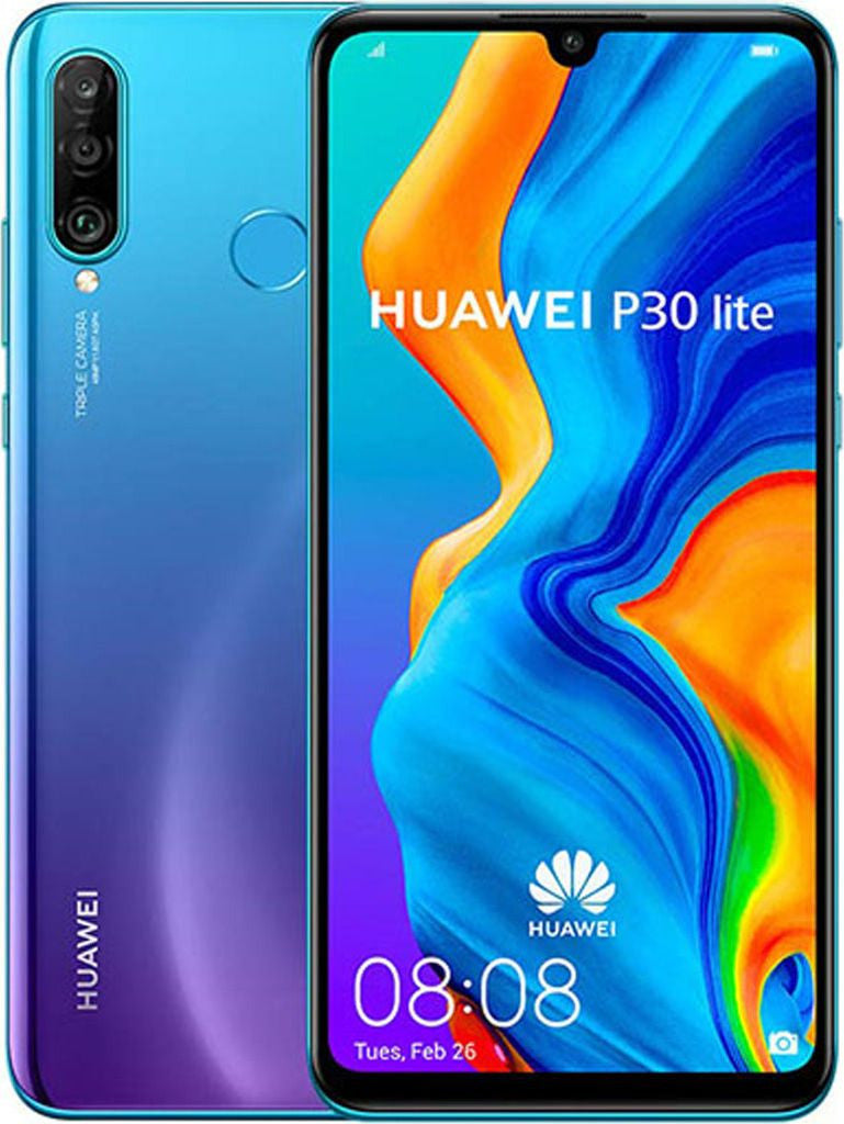 HUAWEI P30 lite (4 GB, 128 GB Speicher) Blau 51093NNN 