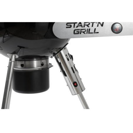 Start N Holzkohlegrill 57 cm mit automatischer Zündung – SNG Evolution SNG22EVO230BK - Compridis