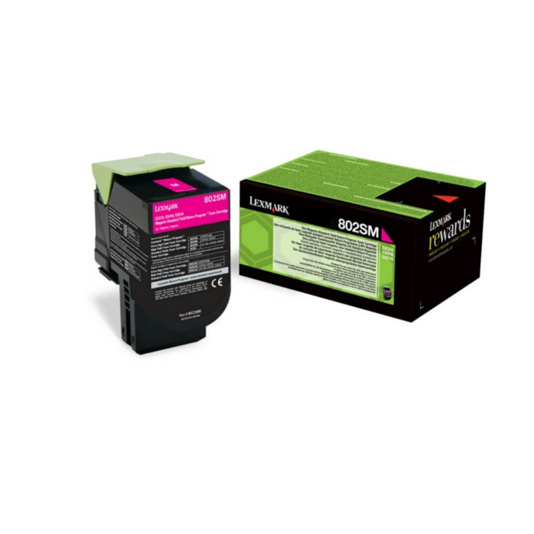 Lexmark 80C2SME Tonerkartusche 1 Stück(e) Original Magenta