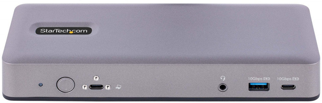 StarTech.com USB-C Docking Station - Google Chromebook Dockingstation - 3x 4K30/Dual 4K60 Monitore - 7-Port USB Hub 3.0, 60W Power Delivery 3.0, GbE, Audio, K-Slots - Works With Chromebook WWCB DK31C3MNCRUE