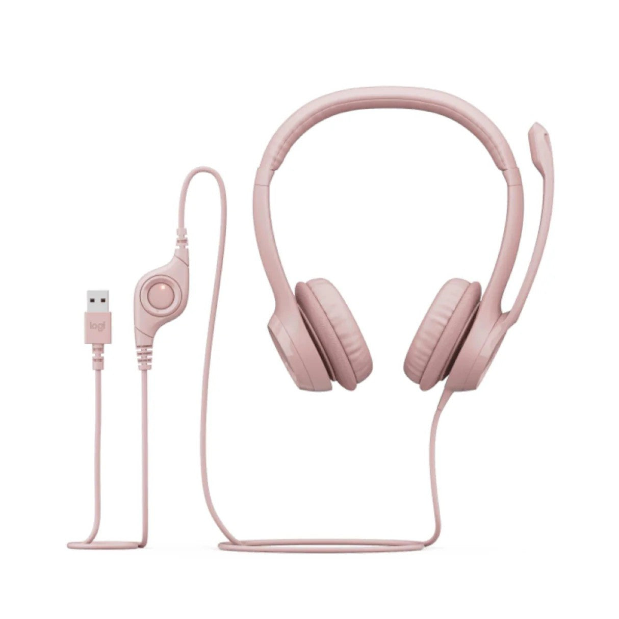 LOGITECH USB-Headset H390 Rosa 981-001281
