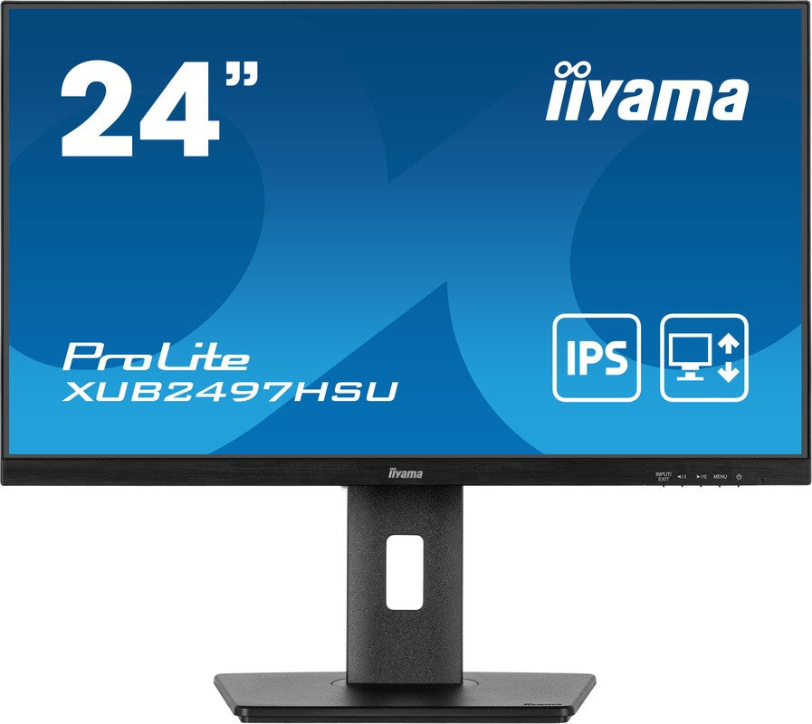 IIYAMA 24" IPS-Monitor 1920 x 1080 Full HD 100 Hz 1 ms XUB2497HSU-B1 
