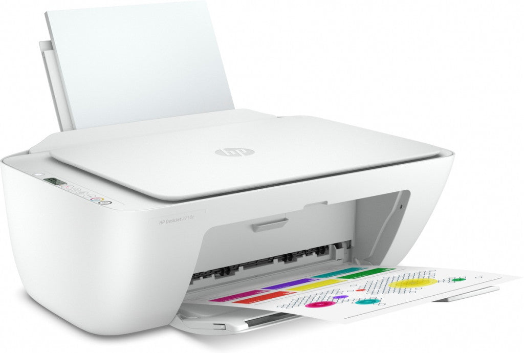HP DeskJet HP 2710e All-in-One-Drucker, Farbe, Drucker für Zu Hause, Drucken, Kopieren, Scannen, Wireless; HP+; Mit HP Instant Ink kompatibel; Drucken vom Smartphone oder Tablet