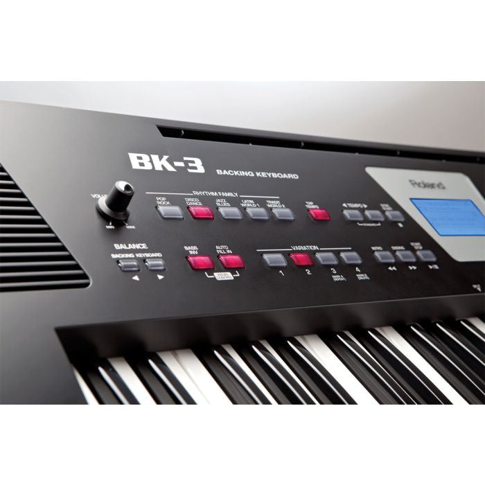 ROLAND 61-KEY Backing Keyboard (Black) BK-3