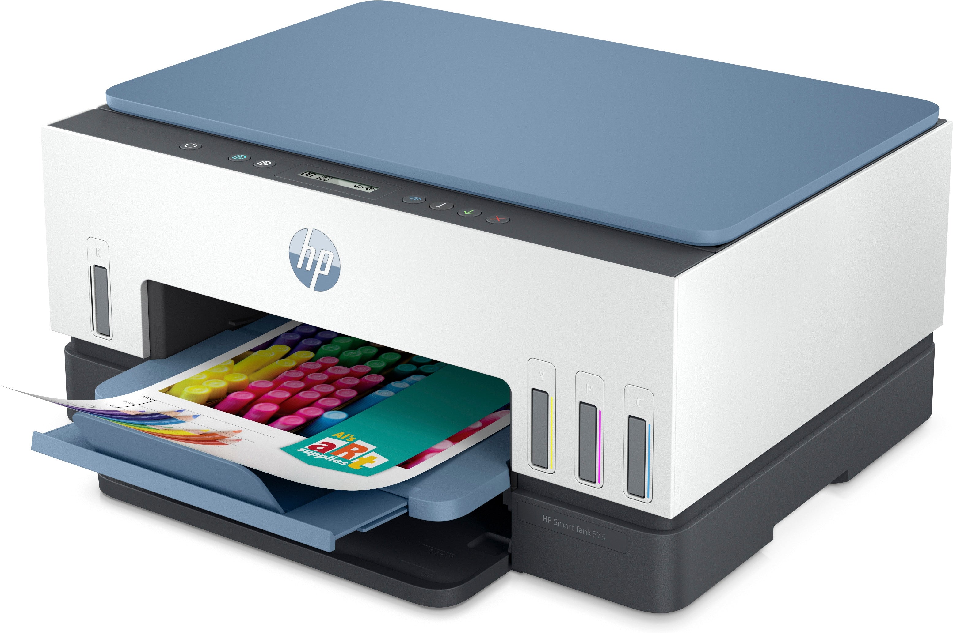 HP Smart Tank 675 AiO Printer:E eur/ru 28C12A