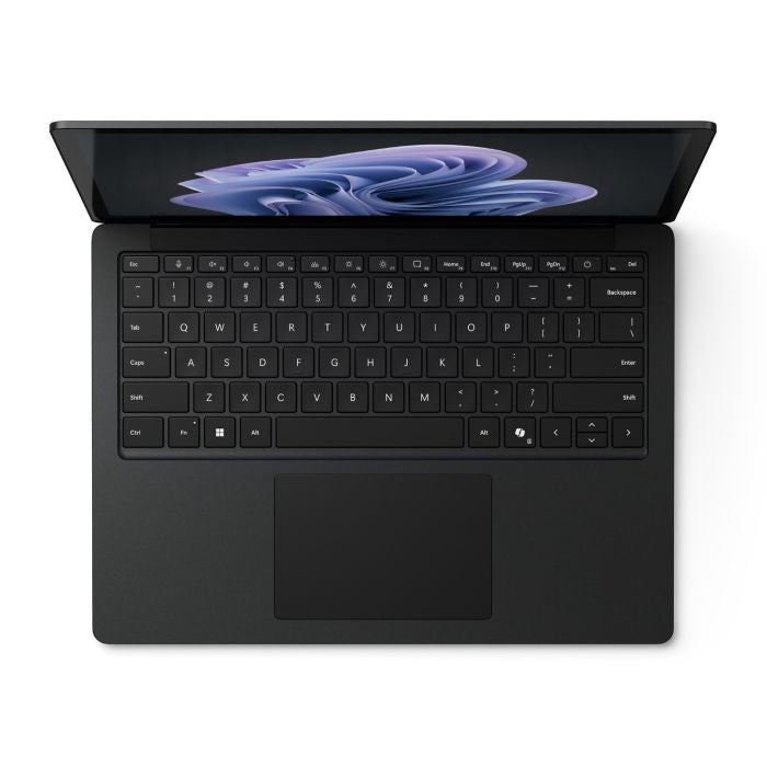 Microsoft Surface Laptop 6 Intel Core Ultra 7 165H 34,3 cm (13.5") Touchscreen 16 GB LPDDR5x-SDRAM 256 GB SSD Wi-Fi 6E (802.11ax) Windows 11 Pro Schwarz