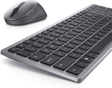 DELL Kabellose Tastatur und Maus für mehrere Geräte KM7120W-GY-INT