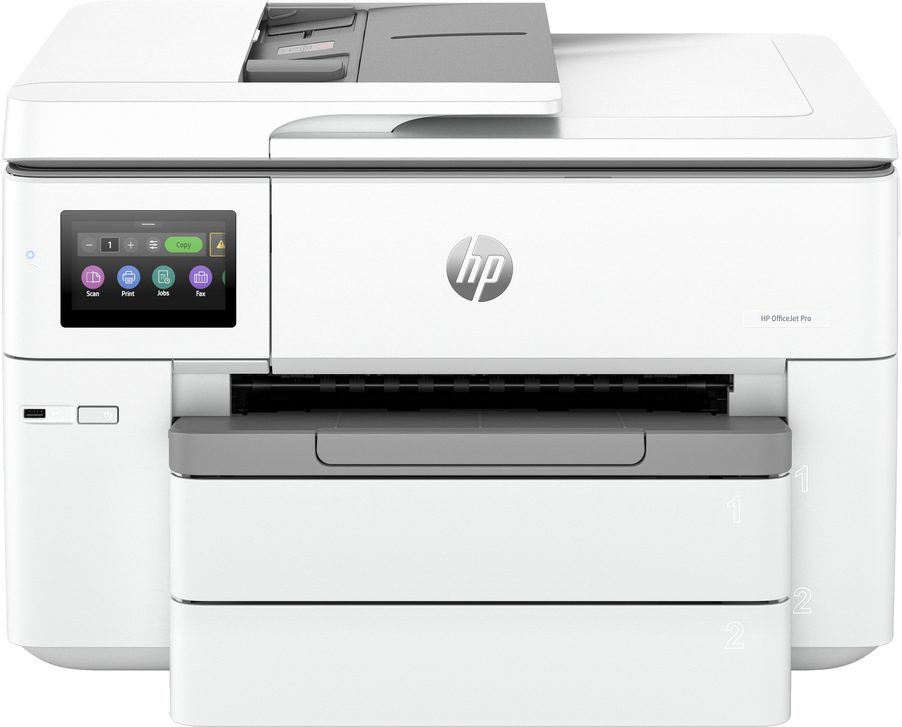 HP OfficeJet Pro 9730e Wireless All-in-One Farbe Drucker, Instant Ink; Beidseitiger Druck