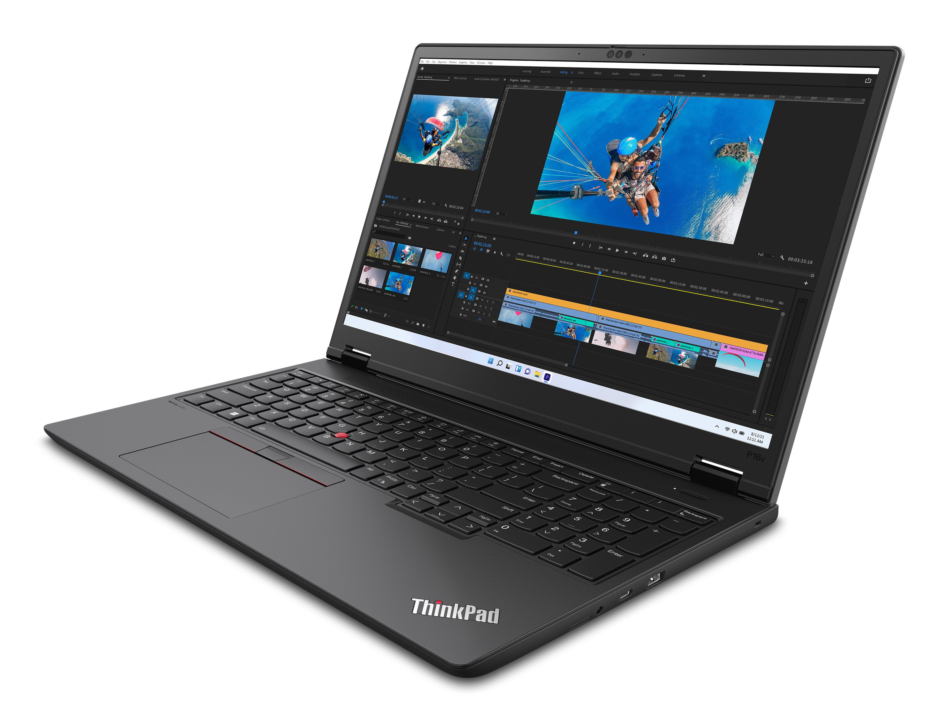 LENOVO ThinkPad P16V G2 Ultra 7-165H 32GB 1TB W11P QWERTY US 21KYS4DYMH