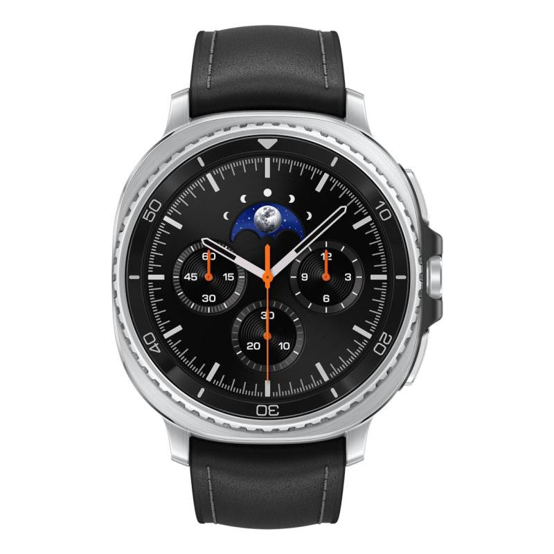 Samsung Galaxy Watch 8 Classic 3,3 cm (1.3") AMOLED 46 mm Digital 438 x 438 Pixel Touchscreen 4G Silber WLAN GPS SM-L505FZKAEUB