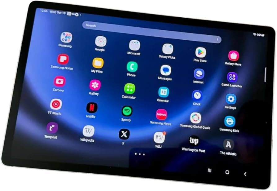 SAMSUNG Galaxy Tab S9 fe WiFi Grau 6+128GB Samsung (10,9" 6 GB Wi-Fi) SM-X510NZAAEUB