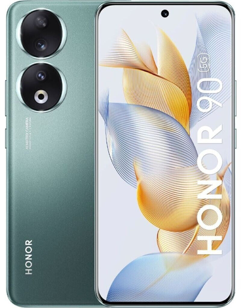 Honor 90 5G 17 cm (6,7 Zoll) Dual-SIM Android 13 USB Typ-C 8 GB 256 GB 5000 mAh Grün 