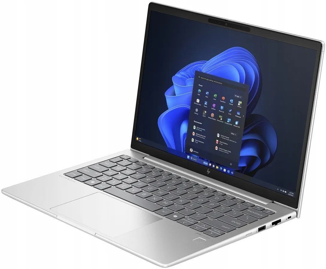 HP EliteBook G11 Intel Core Ultra 5 125U Laptop 33,8 cm (13.3") WUXGA 16 GB DDR5-SDRAM 512 GB SSD Wi-Fi 6E (802.11ax) Windows 11 Pro AI PC Silber 9Y7E4ET#ABF