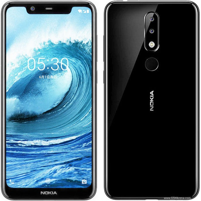 NOKIA Smartphone Nokia 5.1 Plus DS 5,86" 3GB 32GB Zwart 11PDAB01A07