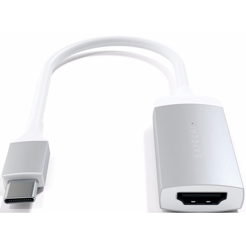 Satechi USB-C-auf-4K-HDMI, Silber ST-TC4KHAS - Compridis