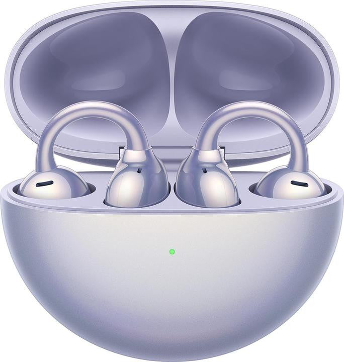 Huawei FreeClip Headset True Wireless Stereo (TWS) Ear-hook Calls/Music USB Type-C Bluetooth Purple 55037246