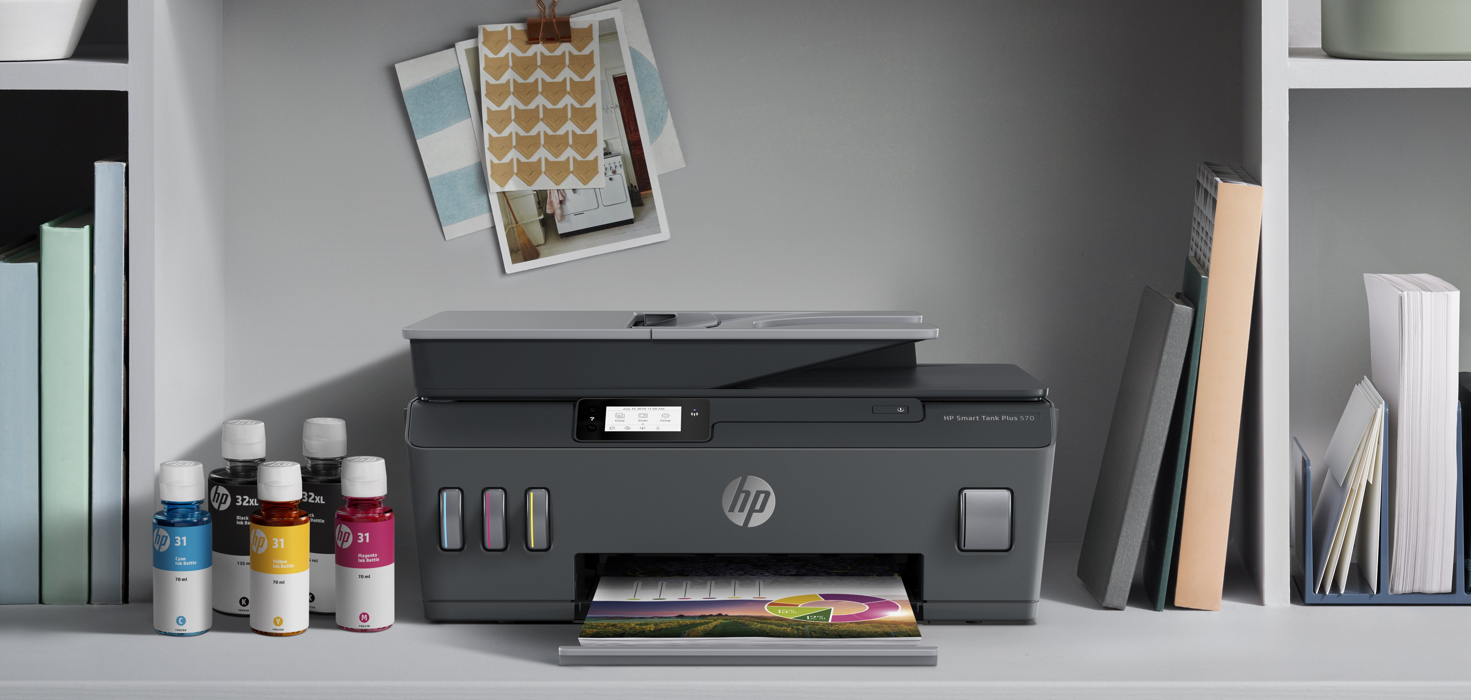 HP Smart Tank 530 Wireless All-in-One Thermal inkjet A4 4800 x 1200 DPI 11 ppm Wi-Fi 4SB24A#BEW