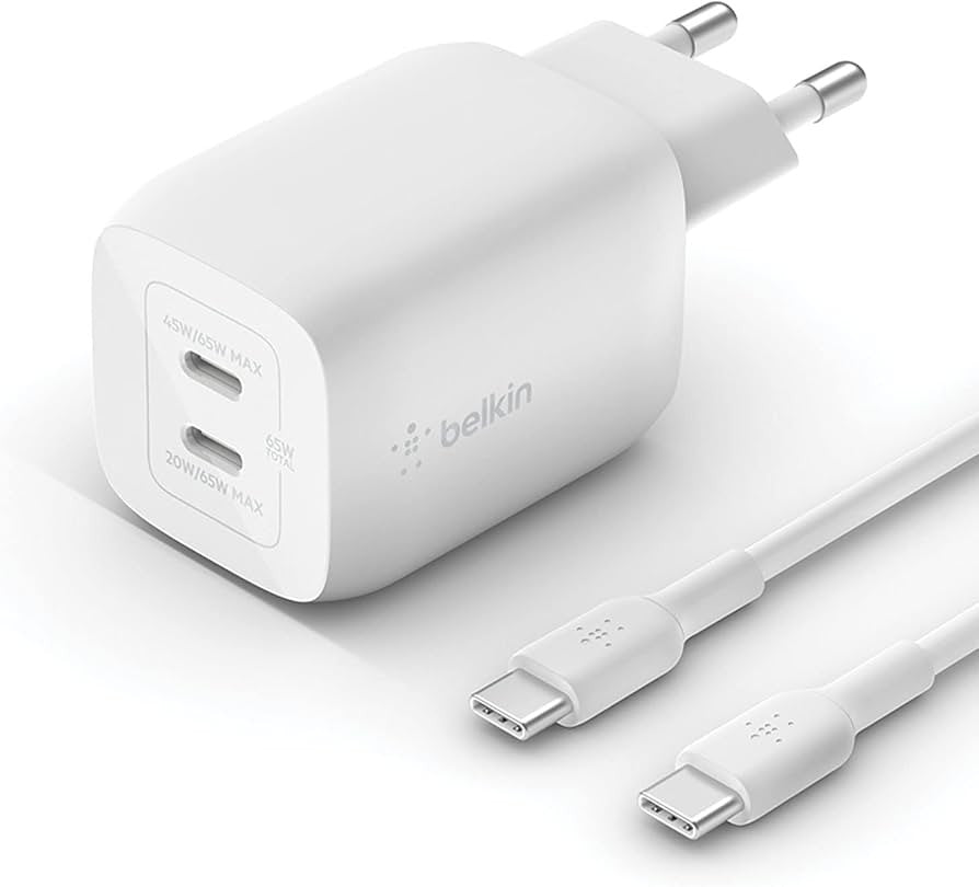 Belkin WCH013vf2MWH-B6 Laptop, Smartphone Weiß AC Schnellladung Drinnen