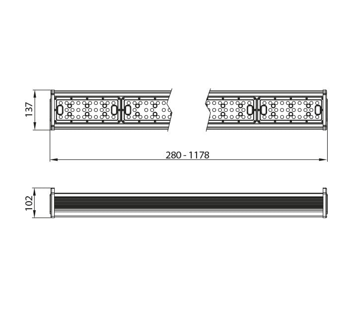 ProLumia LED Pro - Stock LED Pro - Stock Standard 90W 3000K 120-Grad-Linse 40644026 - Compridis