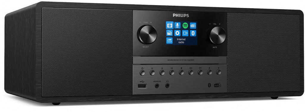 Philips TAM6805/10 Home-Stereoanlage Heim-Audio-Mikrosystem 50 W Schwarz