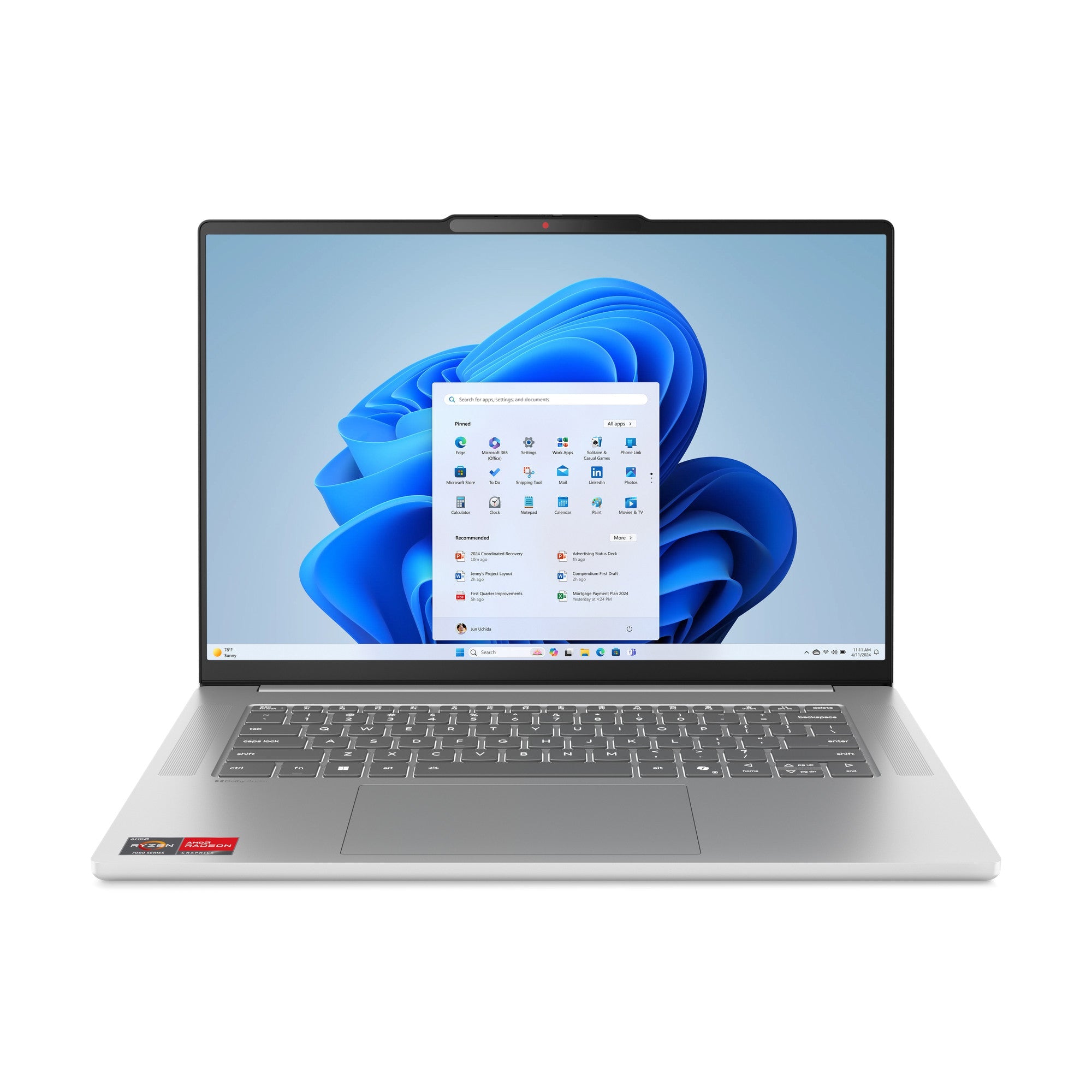LENOVO IdeaPad Slim 5 15.1" R7 7735HS 16GB 512GB QWERTY US 83J3004QMH - Compridis