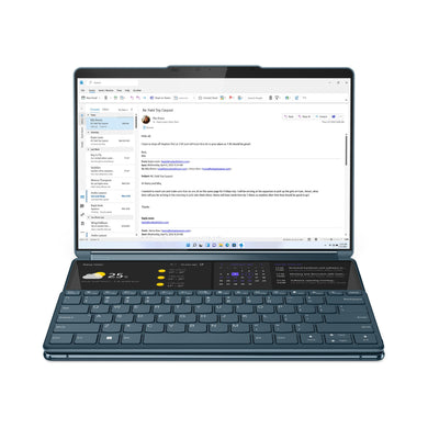 LENOVO Yoga Book 9 13IRU8 13.3" i7-1355U 16GB 1TB QWERTY English 82YQ004AIN - Compridis