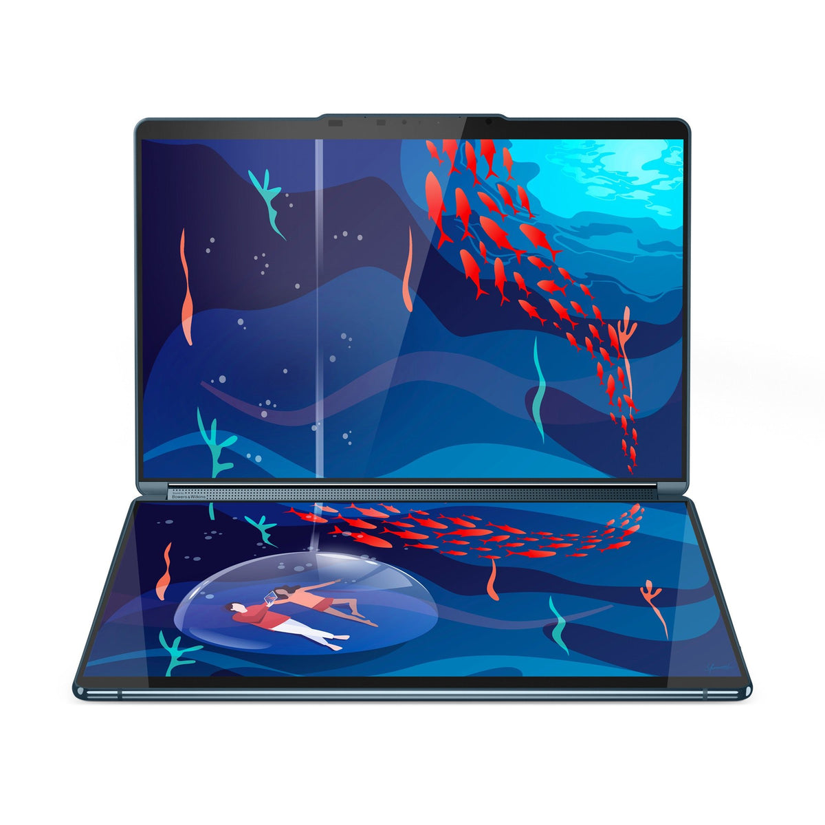 LENOVO Yoga Book 9 13IRU8 13.3" i7-1355U 16GB 1TB QWERTY English 82YQ004AIN - Compridis