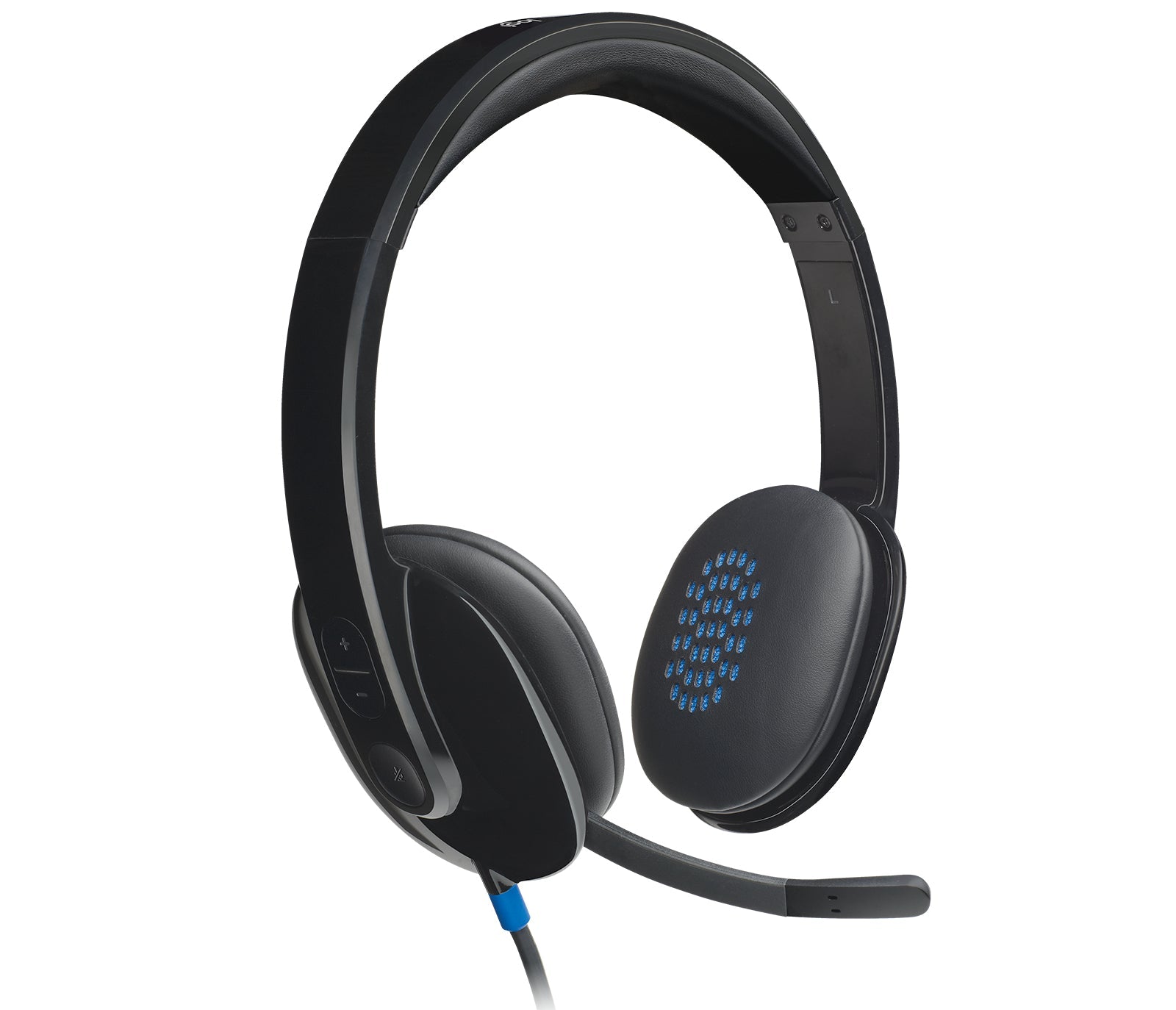 Logitech H540 USB Computer Headset Met high - definition geluid en knoppen op het oorstuk 981 - 000480 - Compridis