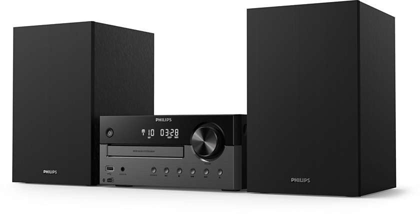 PHILIPS Audio Home - systeem FM/DAB+Bluetooth TAM4505/12 - Compridis